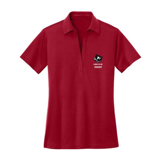 Lenoir Rhyne - NCAA Football : James Ussery - Women's Activewear Polo Shirt-0