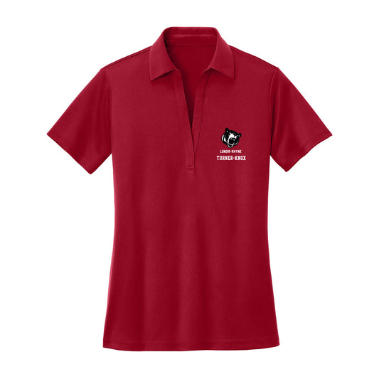 Lenoir Rhyne - NCAA Football : Zayvion Turner-Knox - Women's Activewear Polo Shirt-0