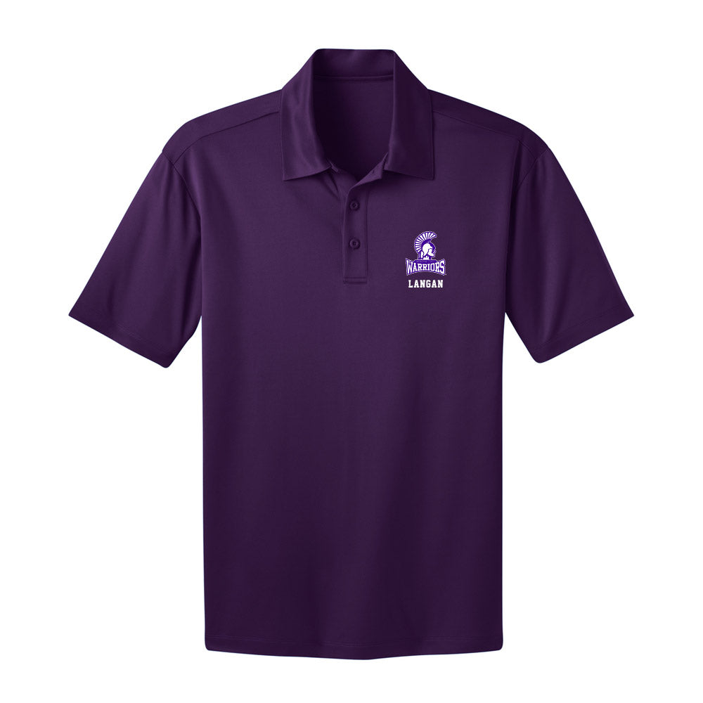 Winona - NCAA Baseball : John Langan - Activewear Polo Shirt-0