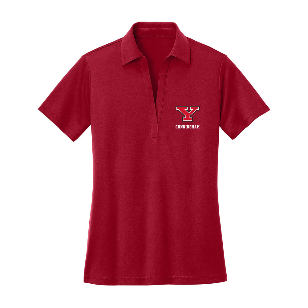 Youngstown State - NCAA Football : Carson Cunningham - Women's Activewear Polo Shirt-0