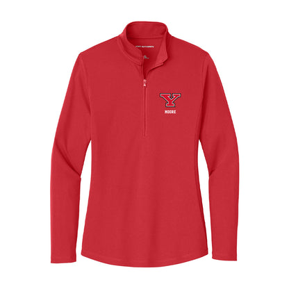 Youngstown State - NCAA Women's Lacrosse : Kaylie Moore - Women's Lightweight Quarter Zip Jacket-1