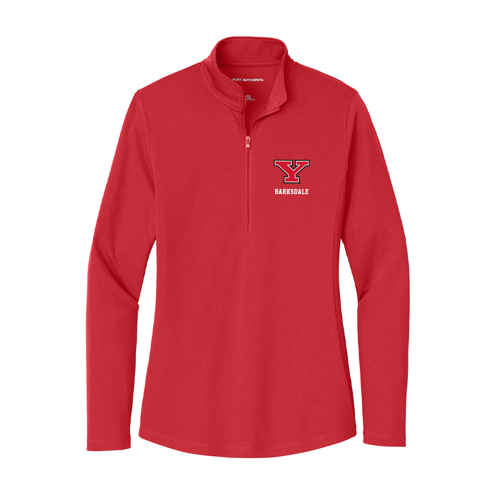 Youngstown State - NCAA Football : Donald Barksdale - Women's Lightweight Quarter Zip Jacket-0
