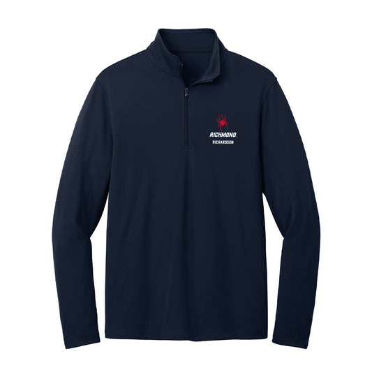 Richmond - NCAA Men's Basketball : Donovan Richardson - Lightweight Quarter Zip Jacket-0