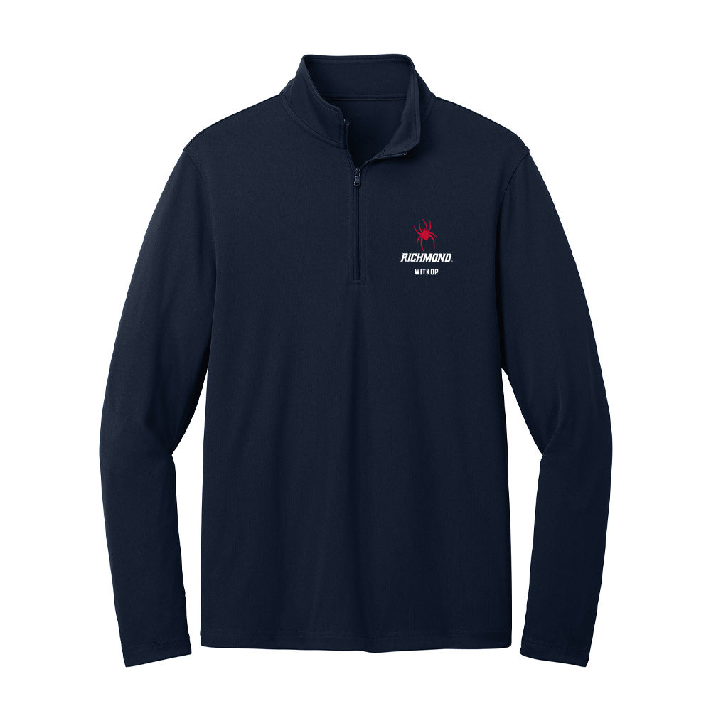 Richmond - NCAA Baseball : Paul Witkop - Lightweight Quarter Zip Jacket-0