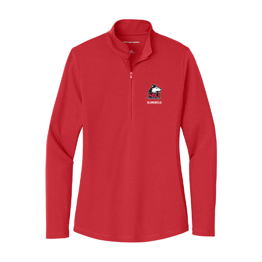 Northern Illinois - NCAA Women's Basketball : Brooke Blumenfeld - Women's Lightweight Quarter Zip Jacket-0