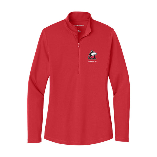 Northern Illinois - NCAA Football : Telly Johnson Jr. - Women's Lightweight Quarter Zip Jacket-0