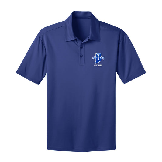 Indiana State - NCAA Football : Nathan Gonzales - Activewear Polo Shirt-0