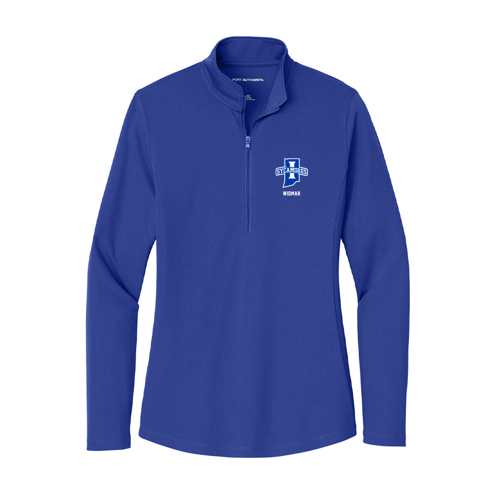 Indiana State - NCAA Softball : Abigail Widmar - Women's Lightweight Quarter Zip Jacket-0