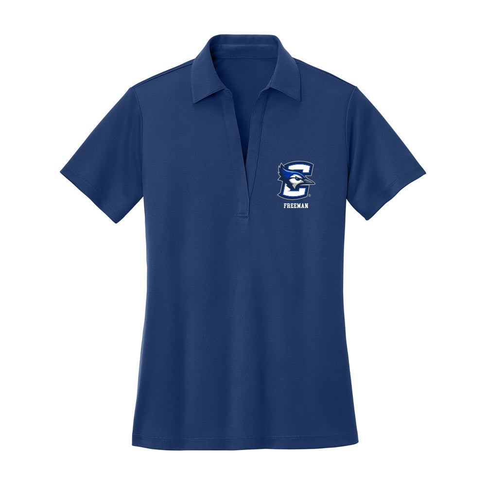 Creighton - NCAA Men's Basketball : Owen Freeman - Women's Activewear Polo Shirt-0