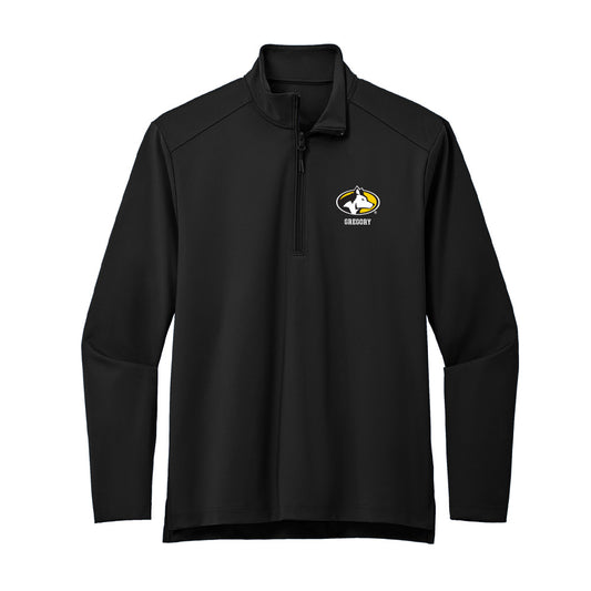 Michigan Tech - NCAA Women's Soccer : Amelia Gregory - Premium Quarter Zip Jacket-0