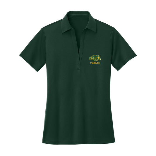 NDSU - NCAA Football : Nathaniel Staehling - Women's Activewear Polo Shirt-0