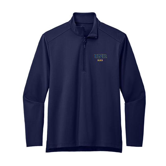 UNCO - NCAA Men's Basketball : Zach Bloch - Premium Quarter Zip Jacket-0