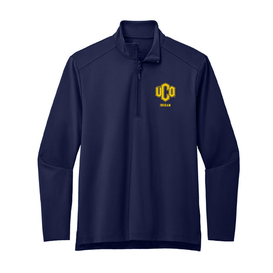 UCO - NCAA Men's Basketball : Jarreth Ingram - Premium Quarter Zip Jacket-0