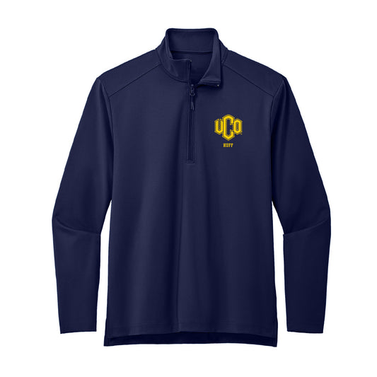 UCO - NCAA Football : Jett Huff - Premium Quarter Zip Jacket-0
