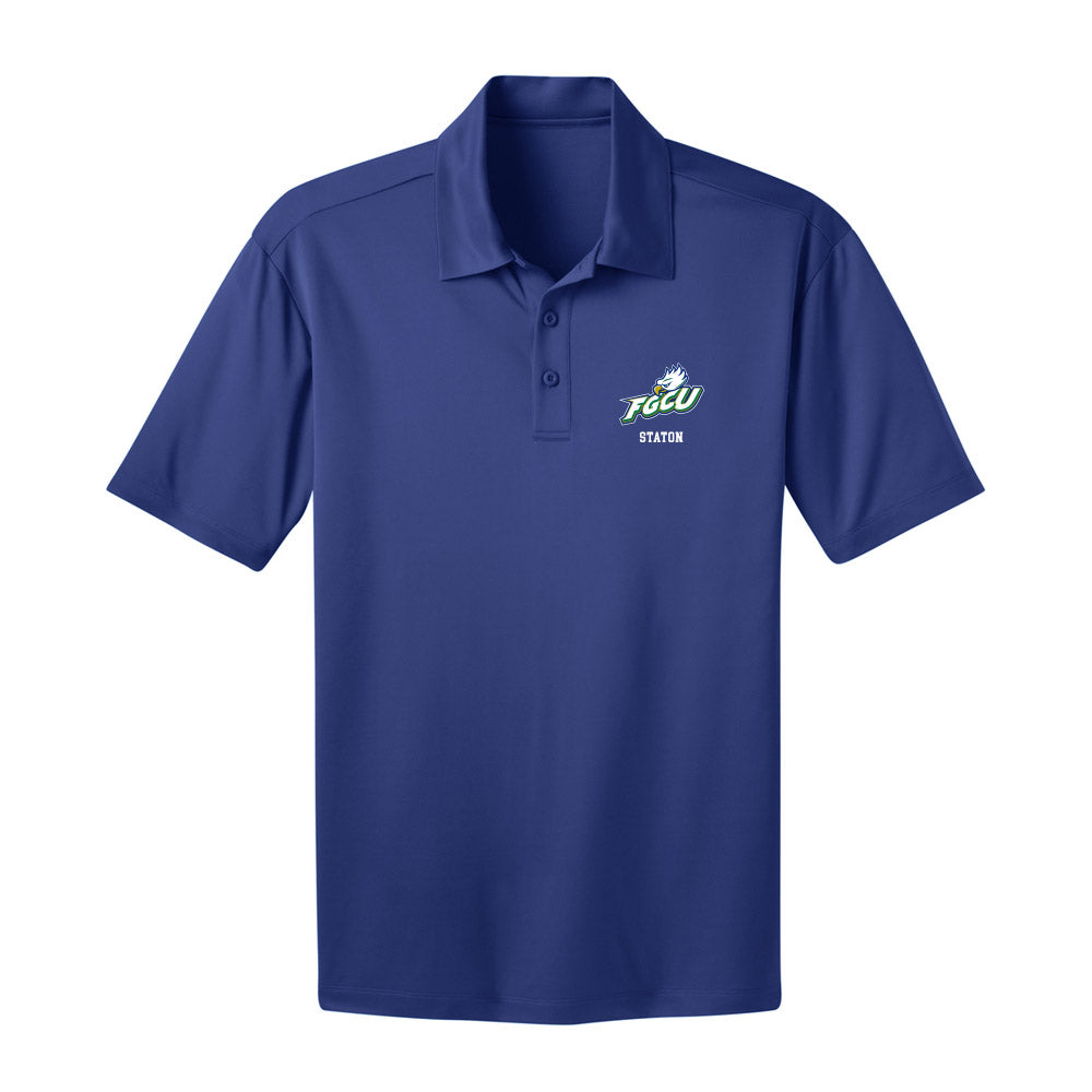 FGCU - NCAA Women's Basketball : Anasia Staton - Activewear Polo Shirt-0