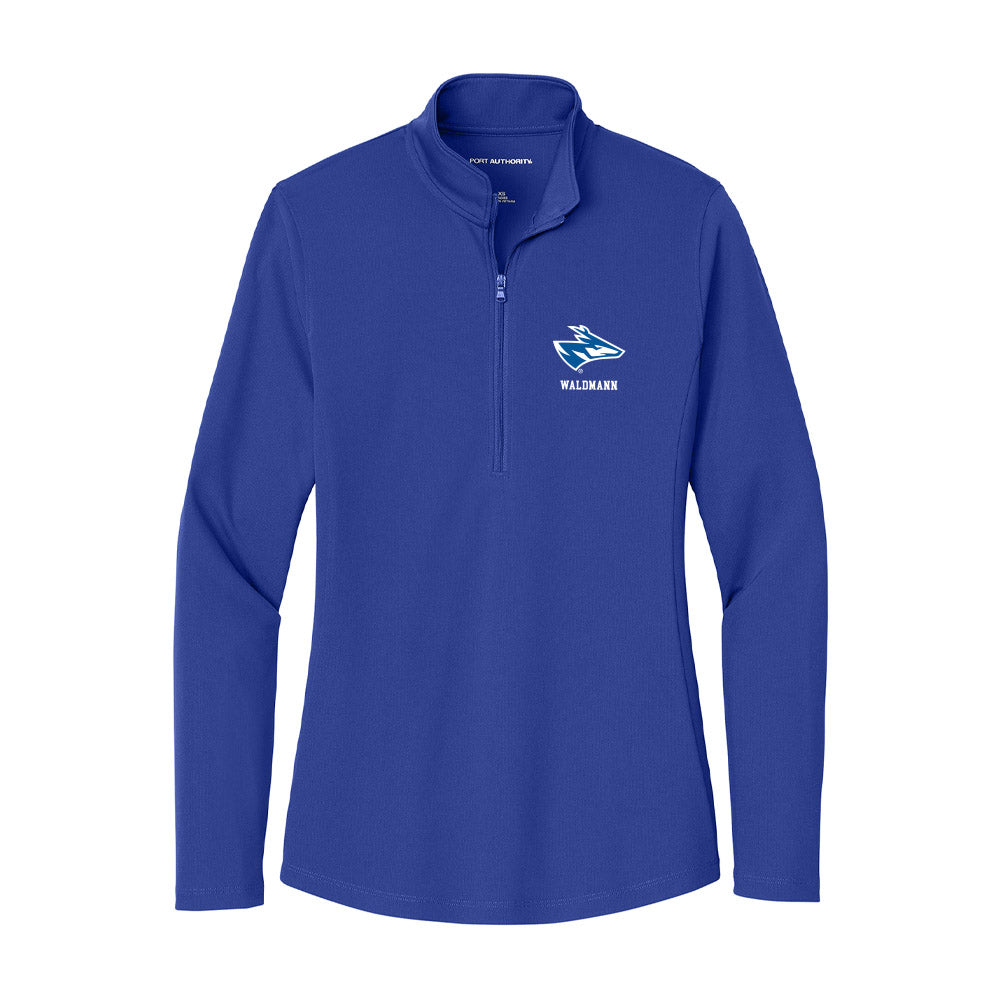 UNK - NCAA Men's Track & Field : Brady Waldmann - Women's Lightweight Quarter Zip Jacket-0