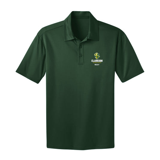 Clarkson - NCAA Women's Ice Hockey : Megan McKay - Activewear Polo Shirt-0