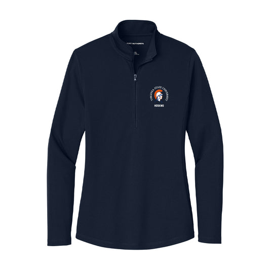 Virginia State - NCAA Football : Donovan Hoskins - Women's Lightweight Quarter Zip Jacket-0