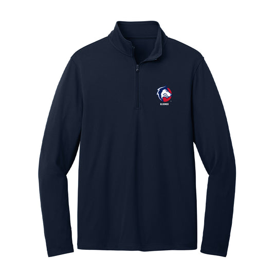 CSU Pueblo - NCAA Baseball : Cole Bloomer - Lightweight Quarter Zip Jacket-0