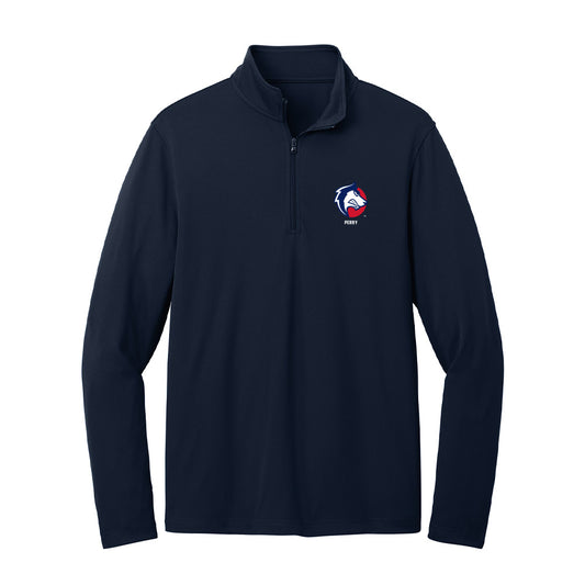 CSU Pueblo - NCAA Baseball : Nicholas Perry - Lightweight Quarter Zip Jacket-0