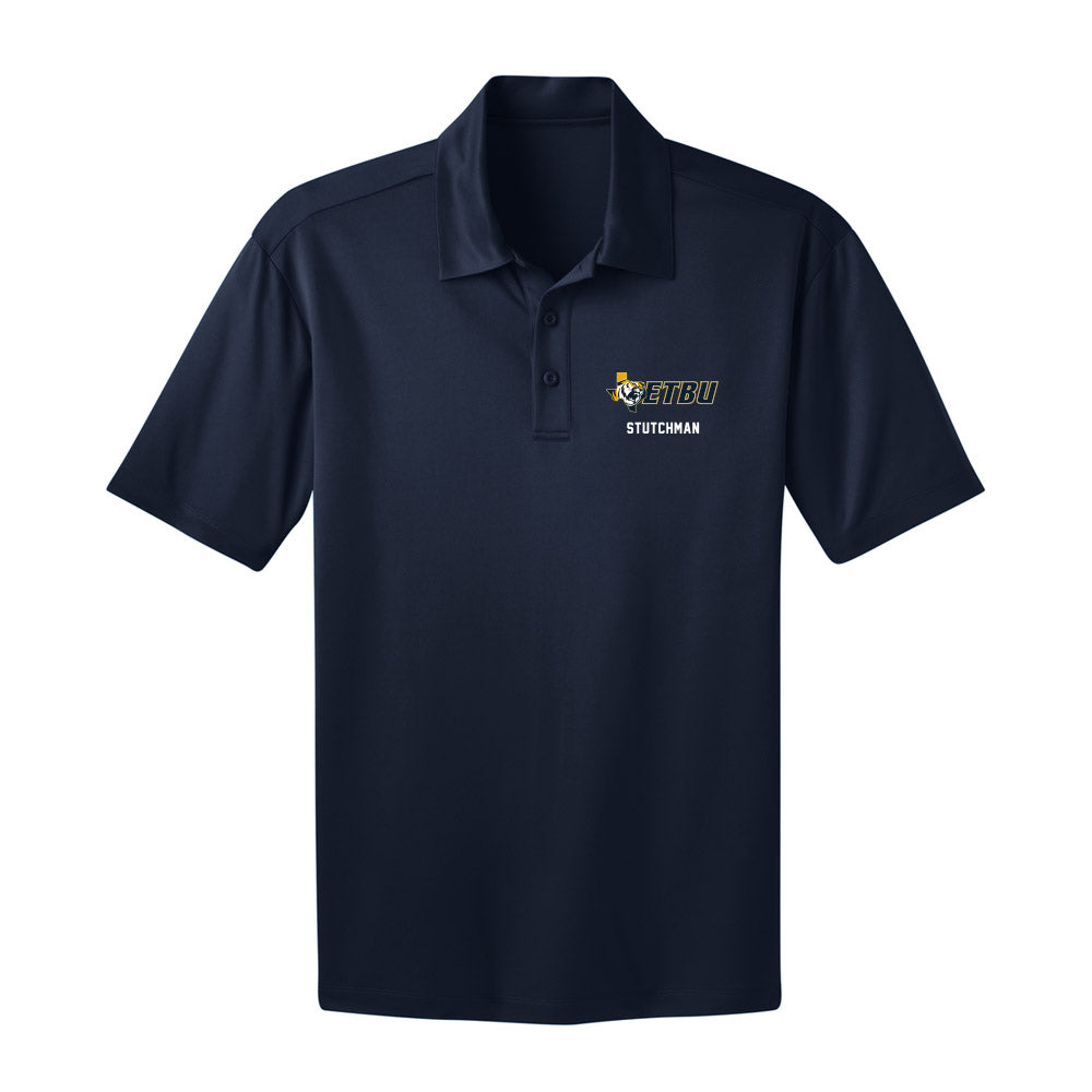 ETBU - NCAA Men's Cross Country : Jagger Stutchman - Activewear Polo Shirt-0