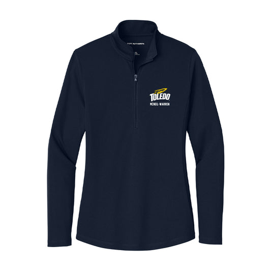 Toledo - NCAA Football : Emmanuel McNeil-Warren - Women's Lightweight Quarter Zip Jacket-0