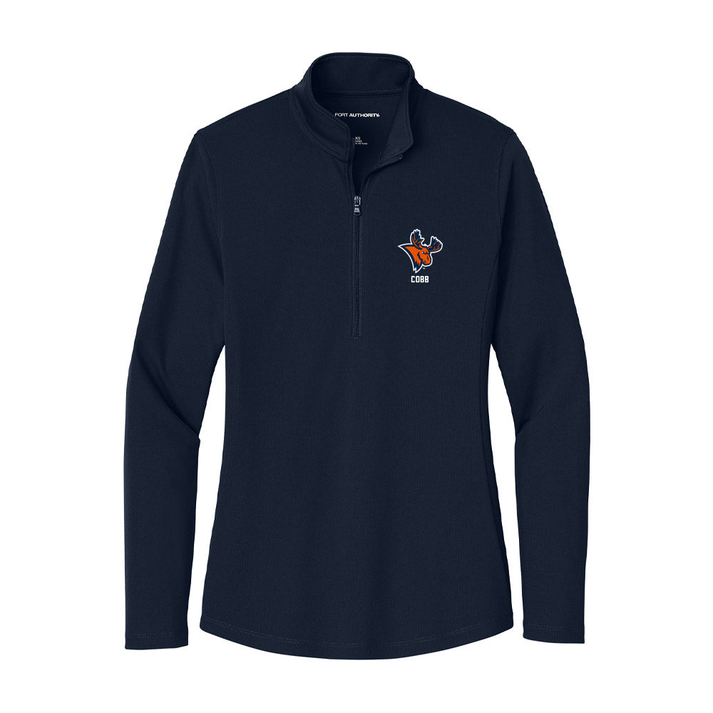 Utica - NCAA Football : Anthony Cobb - Women's Lightweight Quarter Zip Jacket-0