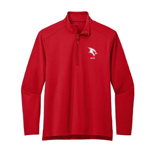 Saginaw Valley - NCAA Women's Track & Field : Sami Potts - Premium Quarter Zip Jacket-0