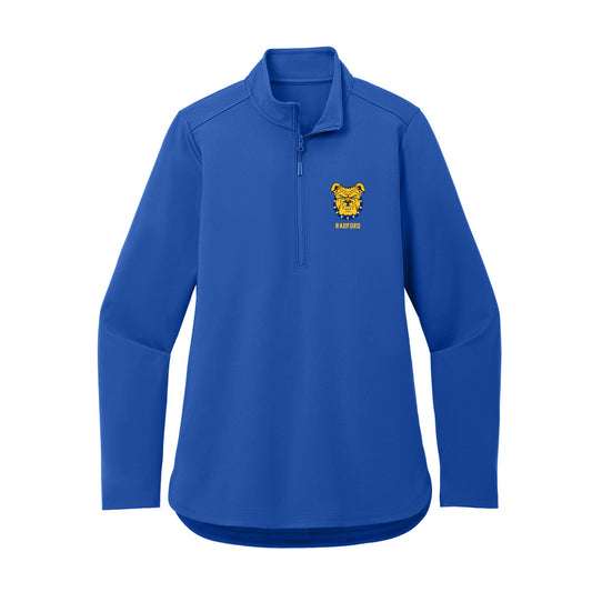 North Carolina A&T - NCAA Football : Terry Radford - Women's Premium Quarter Zip Jacket-0