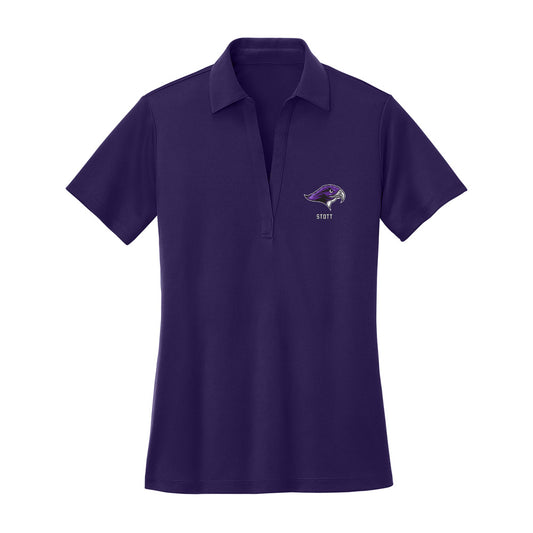 Stonehill - NCAA Women's Track & Field : Madison Stott - Women's Activewear Polo Shirt-0