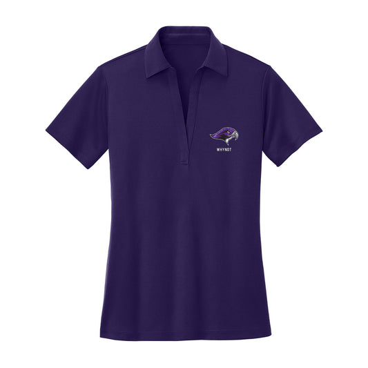 Stonehill - NCAA Women's Ice Hockey : Reagan Whynot - Women's Activewear Polo Shirt-0
