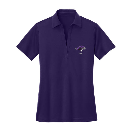 Stonehill - NCAA Women's Lacrosse : Jennaveve Koch - Women's Activewear Polo Shirt-0