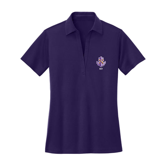LSUS - NCAA Men's Basketball : Solomon Ray - Women's Activewear Polo Shirt-0