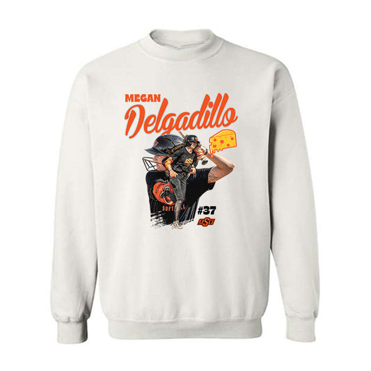 Oklahoma State - NCAA Softball : Megan Delgadillo - Crewneck Sweatshirt-0