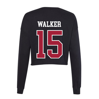 Alabama - NCAA Football : Robert Walker - Women's Cropped Crew Fleece-1