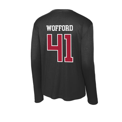 Alabama - Football Alumni : Curtis Wofford - Activewear Long Sleeve T-Shirt-1