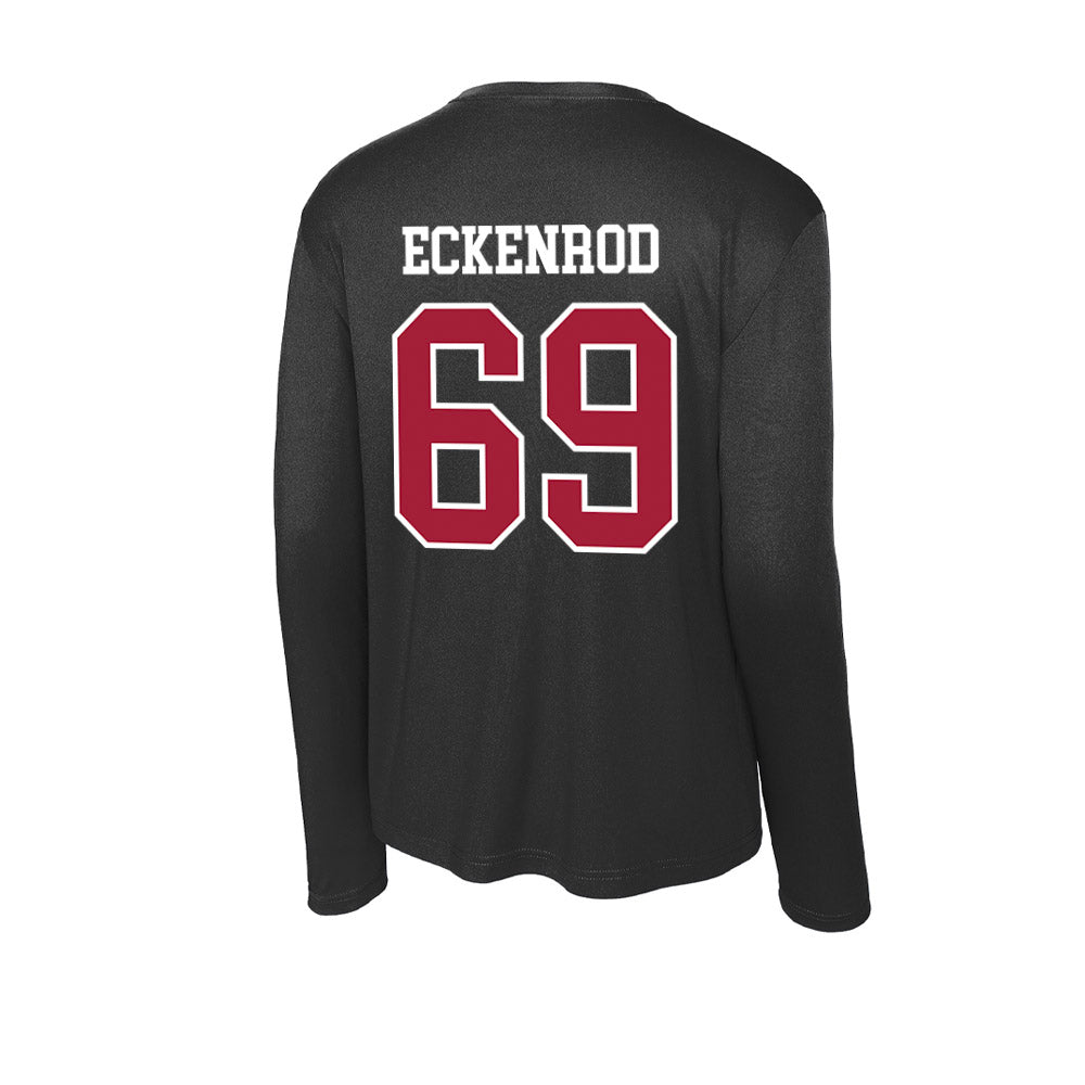 Alabama - Football Alumni : Mike Eckenrod - Activewear Long Sleeve T-Shirt-1