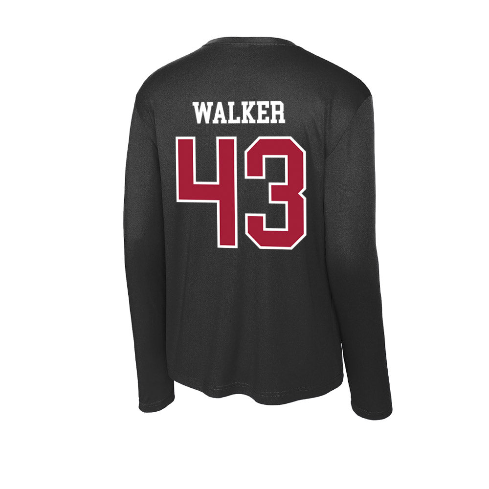 Alabama - Football Alumni : AJ Walker - Activewear Long Sleeve T-Shirt-1