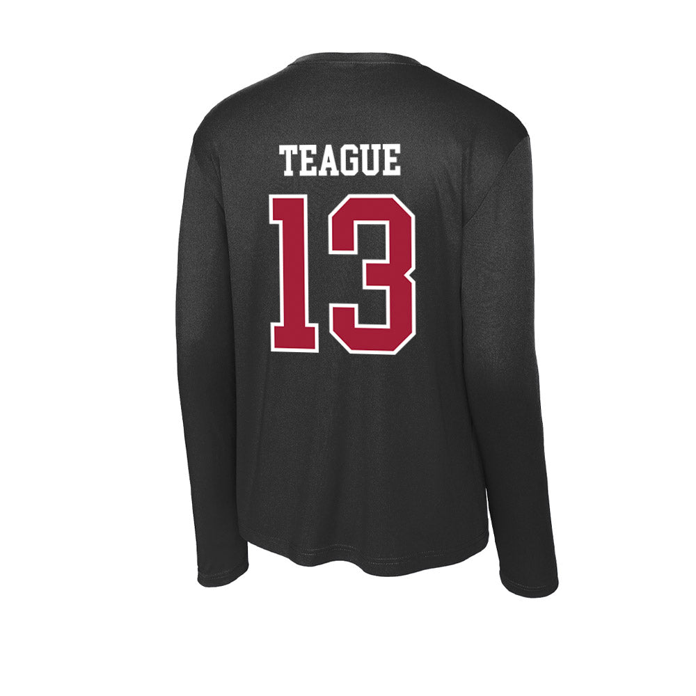 Alabama - Football Alumni : George Teague - Activewear Long Sleeve T-Shirt-1