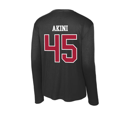 Alabama - Men's Basketball Alumni : Akini Akini - Activewear Long Sleeve T-Shirt-1
