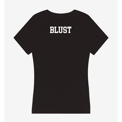 Ohio State - NCAA Cheerleading : Mia Blust - Women's V-Neck T-Shirt-1