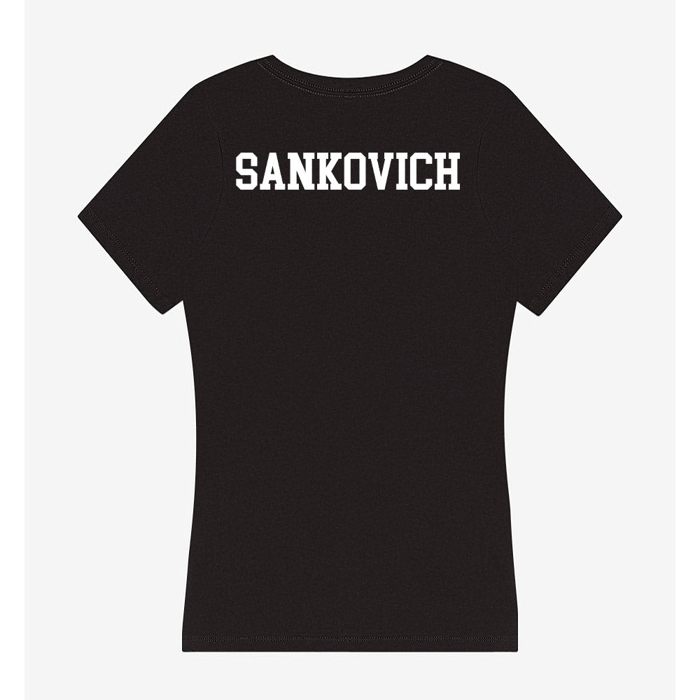 Ohio State - NCAA Cheerleading : Sophia Sankovich - Women's V-Neck T-Shirt-1