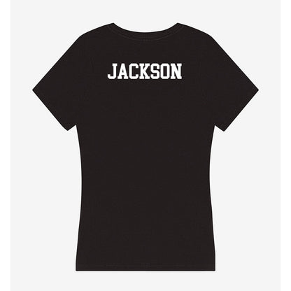 Ohio State - NCAA Women's Gymnastics : Ava Jackson - Women's V-Neck T-Shirt-1