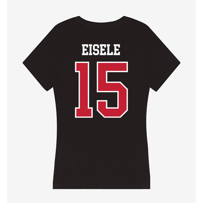 Ohio State - NCAA Men's Ice Hockey : Adam Eisele - Women's V-Neck T-Shirt-1