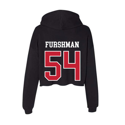 Ohio State - NCAA Football : Dylan Furshman - Women's Crop Fleece Hoodie-1