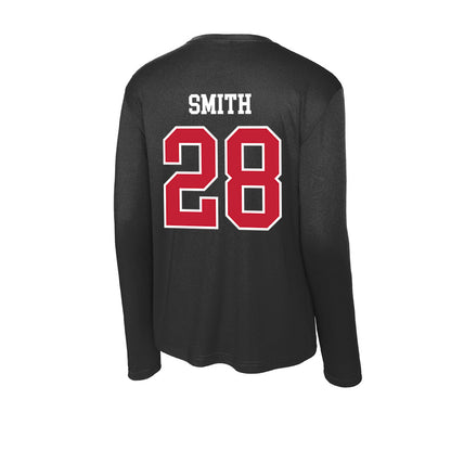 Ohio State - NCAA Men's Ice Hockey : William Smith - Activewear Long Sleeve T-Shirt-1