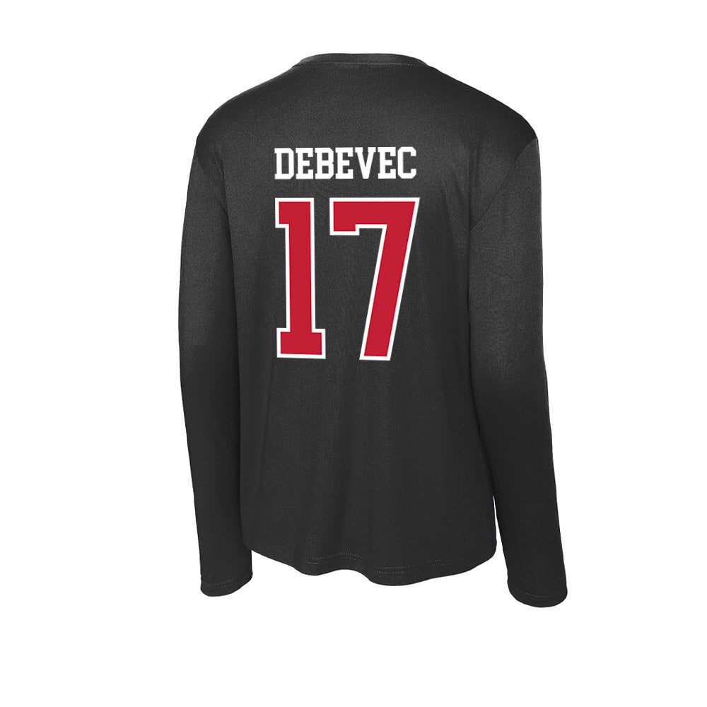 Ohio State - NCAA Women's Lacrosse : Chelsea Debevec - Activewear Long Sleeve T-Shirt-1