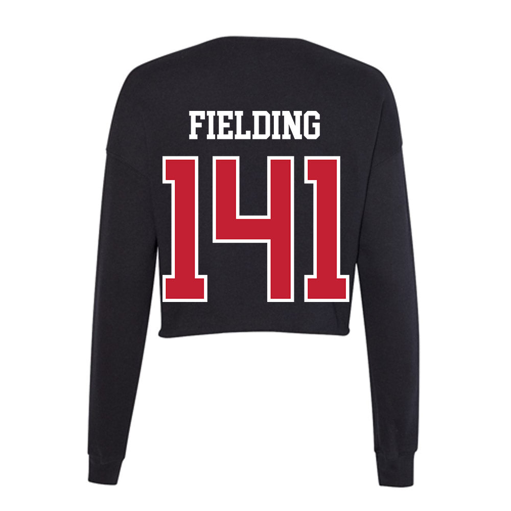 Ohio State - NCAA Wrestling : Brogan Fielding - Women's Cropped Crew Fleece-1