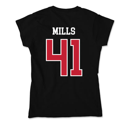 Ohio State - NCAA Football : Grant Mills - Soft Style Women’s T-Shirt-1