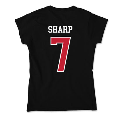 Ohio State - NCAA Men's Lacrosse : Brad Sharp - Soft Style Women’s T-Shirt-1